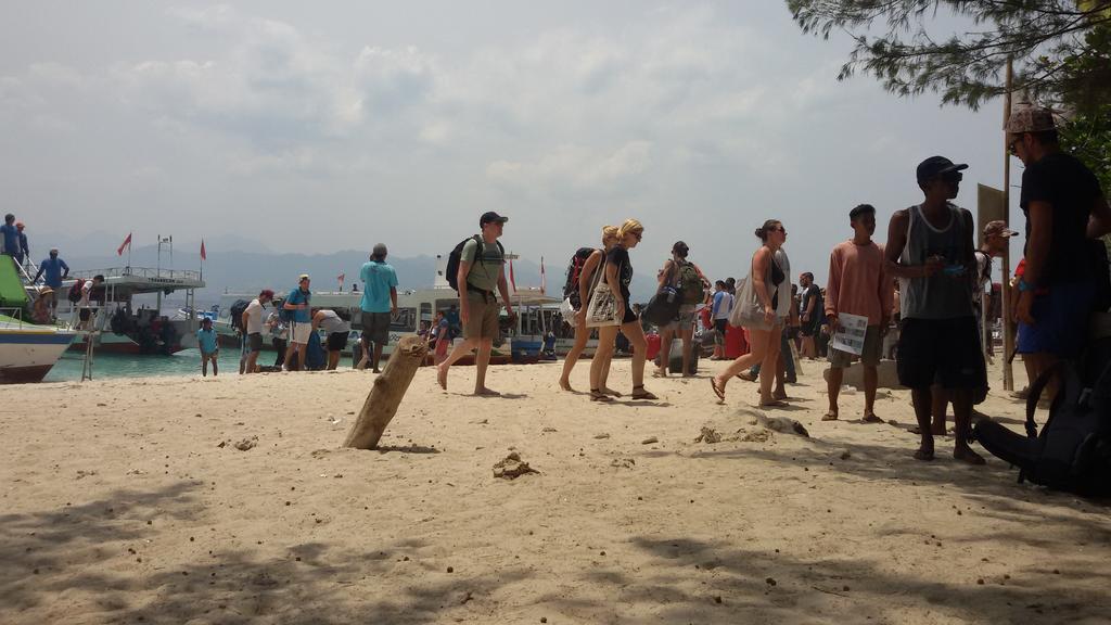 Beach Box Bungalow Gili Trawangan Exterior foto